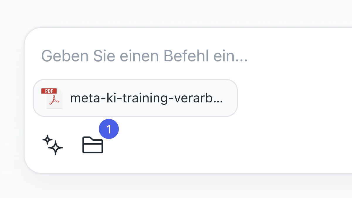 Dokumente hochladen